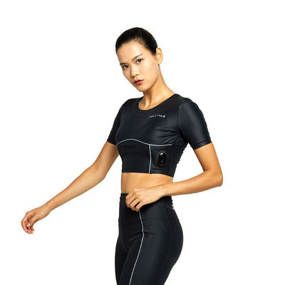 Les pulls molletonnés de recyclage des femmes de couleur en nylon de costume de corps de BODYTIME SME
